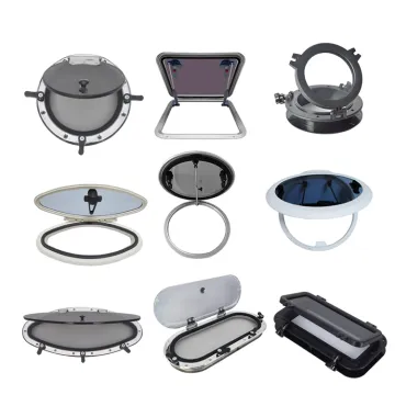 Xinxing Boat RV Aluminum Push Out Deck Hatch - Mosquito Proof Porthole