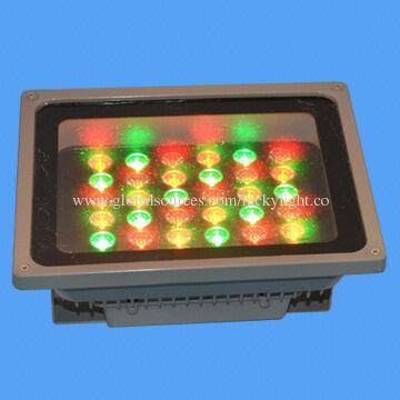 120W LED Floodlight, Outdoor Use, Motion Sensor, Aluminum Housing, IP67, CE-marked
