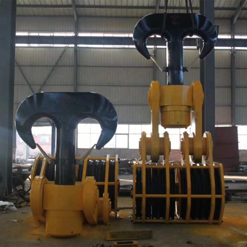50 Ton Forged Crane Hook with Safety Latch
