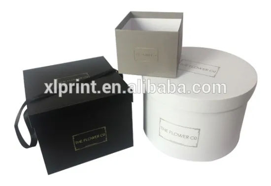 Alibaba custom lid and base cardboard box with different sizes