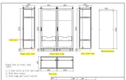 cabinet electrical panel electrical control cabinet
