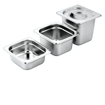 304/201 stainless steel gn pan /gastronorm food container pan