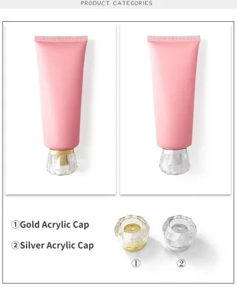 Empty Hand Cream Plastic Cosmetic Package Container