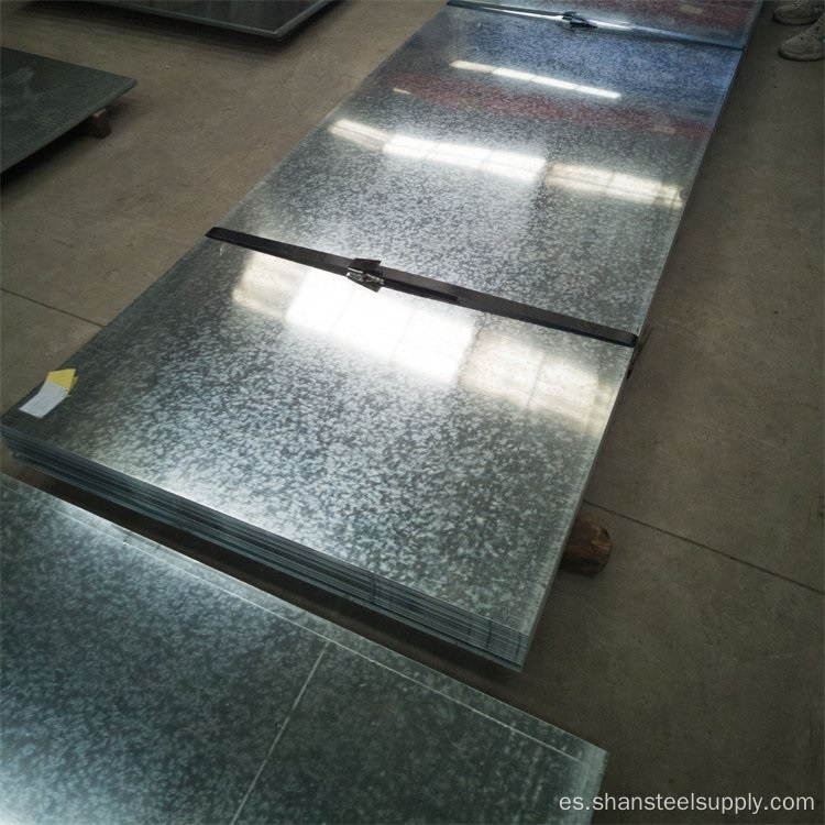 Placa de acero galvanizado ASTM S220GD