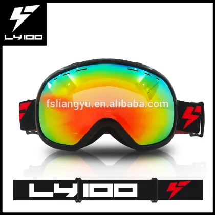 Ski Goggles For Snowmobile Snowboarding Cycling Superior Protective Snow Glasses With UV custom ski goggles