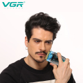 VGR V-352 Διαφανής αδιάβροχη επαναφορτιζόμενη ξυριστική μηχανή για άνδρες