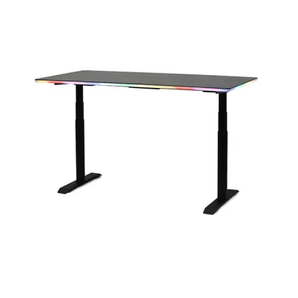 Hot Computer Table LED Lights Adjustable Gaming Desk