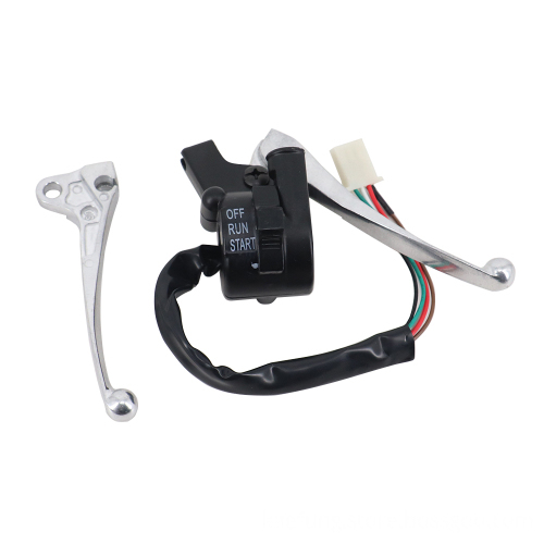 Throttle Housing, Start Kill Switch, and Brake Lever Assembly for Yamaha PW50, PY50, PW, PY, 50, PeeWee50, G50T Dirt Bike