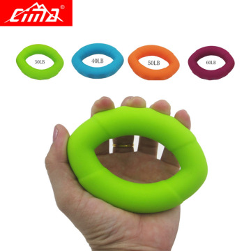 CIMA Hand Grips Rubber Muscle relex Finger Training Ring Exerciser Hand Grip silicone Hand Gripper Gripping Ring equipment