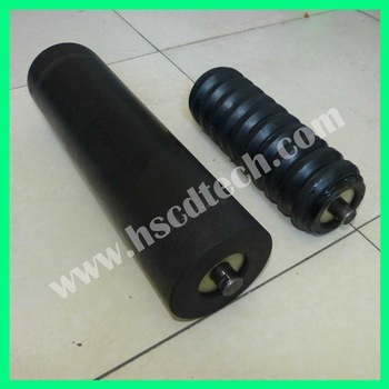 waterproof 35 degree impact roller conveyor