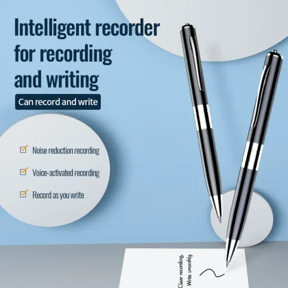 Portable Professional Digital Voice Recorder for Long Interviews