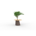Tree Wholesale Large Green Artificial Tree Centerpieces Real Trunk With Artificial Trees for Indoor Decorative