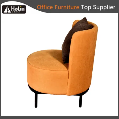 Modern Fabric Home Office Sofa Chair with Cushion