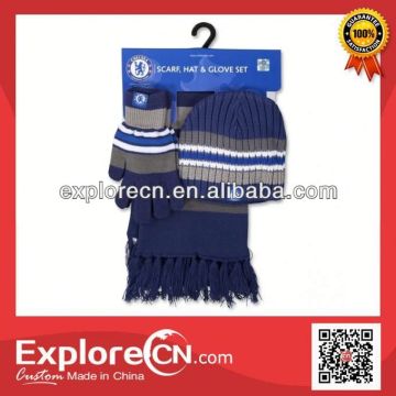 High quality winter warm scarves& caps