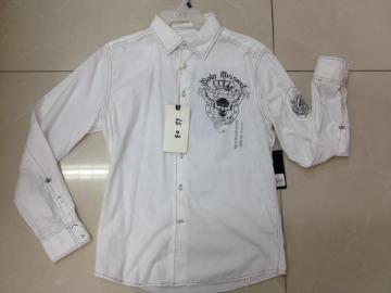 White cotton shirts men's shirts