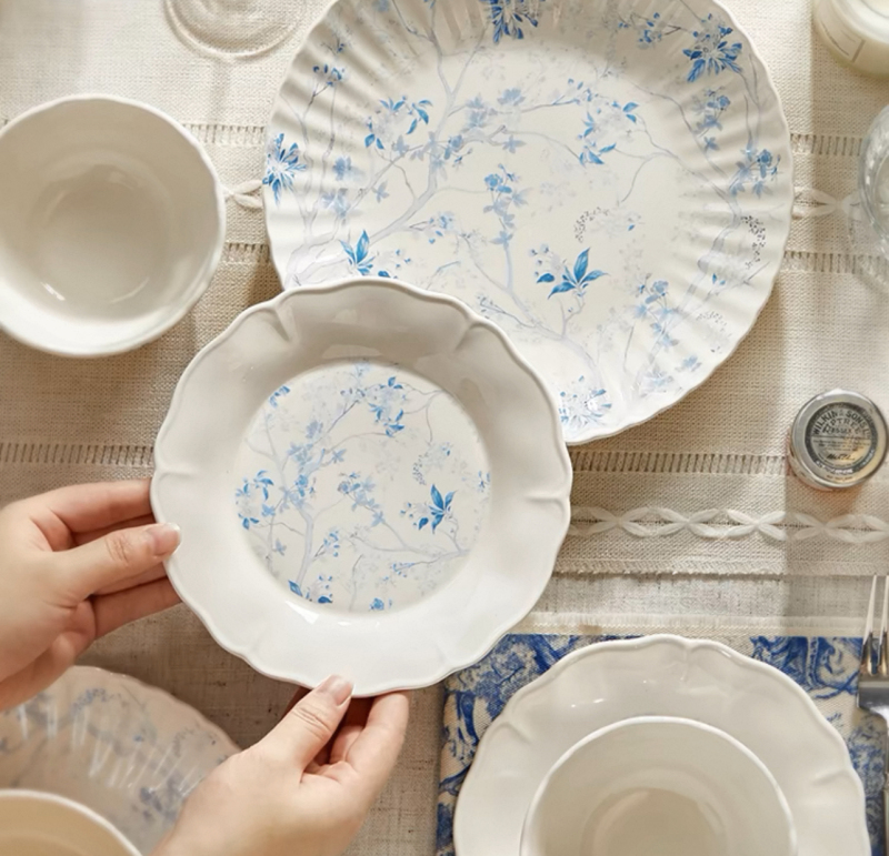Traditional Handcrafted Dinner Plates