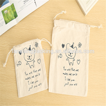 High Quality Plain Canvas Gift Bag