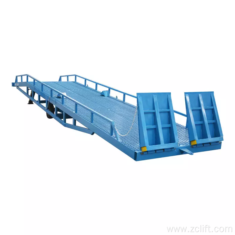 Dock leveler hydraulic power