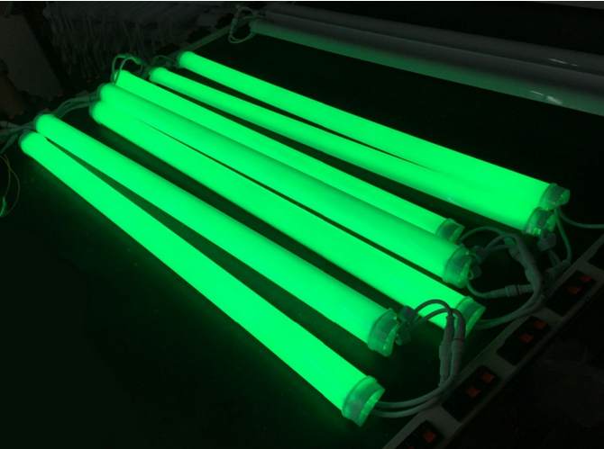 DMX RGB led tube light