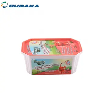 New design PP plastic IML ice cream container