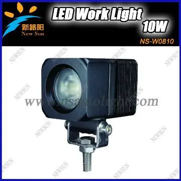 10W UTV Cree Led Work Light/Work lamp for UTV, Trailer, Police car