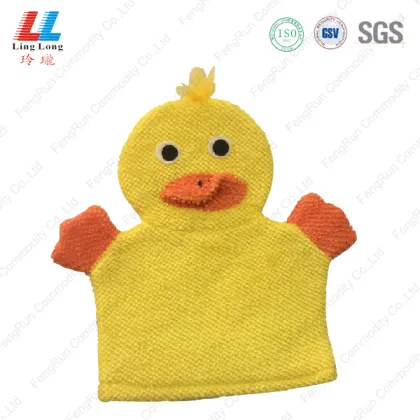 Charming animal bath children gloves