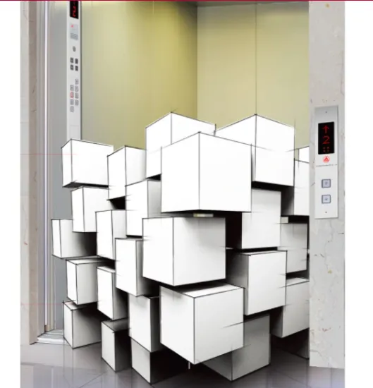 3000kg Machine Roomless Freight Lift