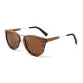 Designer Metal Wooden Sunglasses