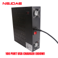 100 PORT USB 800W Carregador inteligente de alta potência