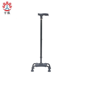 Aluminum alloy four-corner base cane