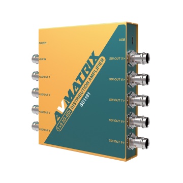 AVMATRIX SD1191 1x9 SDI Distribution Amplifier