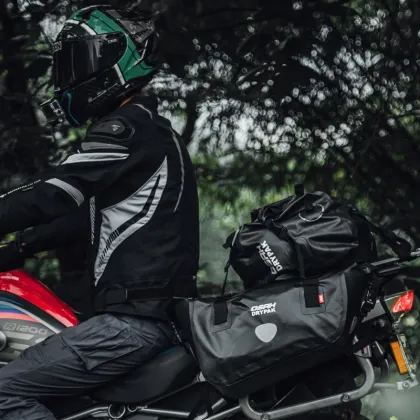 PVC Waterproof Motorcycle Panniers - Side Bags for Saddle