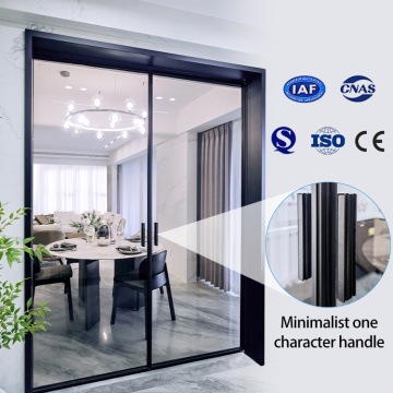 Sliding Glass Doors Thermal Break Aluminum Sliding Courtyard Application Polymer Supplier