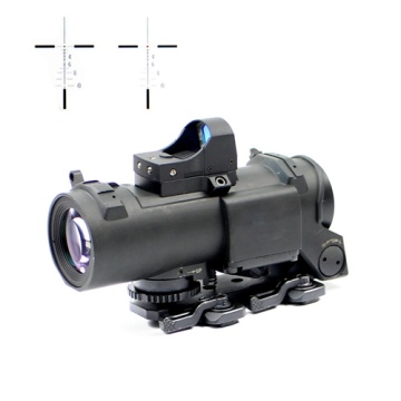 OEM 서비스가있는 조절 가능한 밝기 광 스코프 - RMR이있는 1x/4x