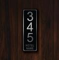 Numeri di appartamento moderni di targa personalizzata