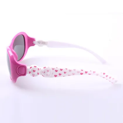 Anti-ultraviolet children glasses kids glasses with glossy cute frame