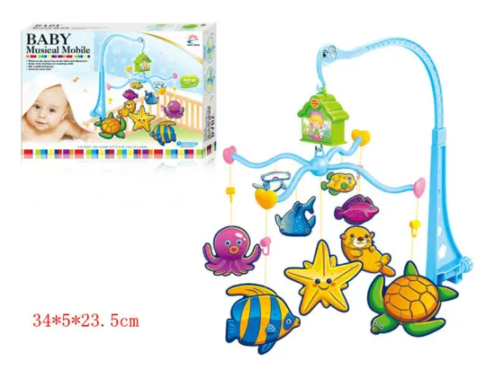 2014 Educational Toy baby rotating toys, baby crib toys, baby bed bell toys