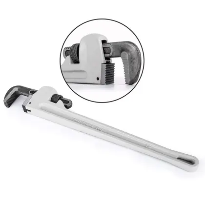 Milwaukee 36 Inch Aluminum Handle Straight Pipe Wrench with 5-inch Jaw Capacity
