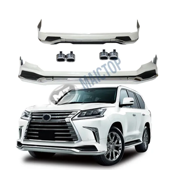 Maictop Car Accessories Front Rear Bumper Kit for LX 570/Lx570 2016-2020 - Modellista Style Bodykit Upgrade