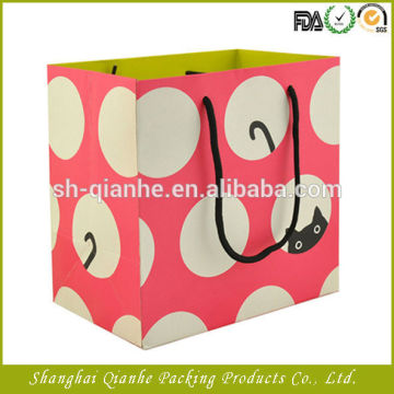 Soft Touch Kawaii Packaging Paper Bags