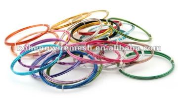 Round aluminum wire-craft wire