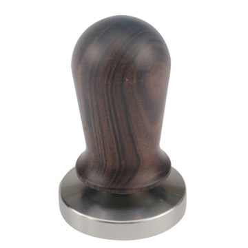 Calibrated Pressure Tamper with Wooden Handle