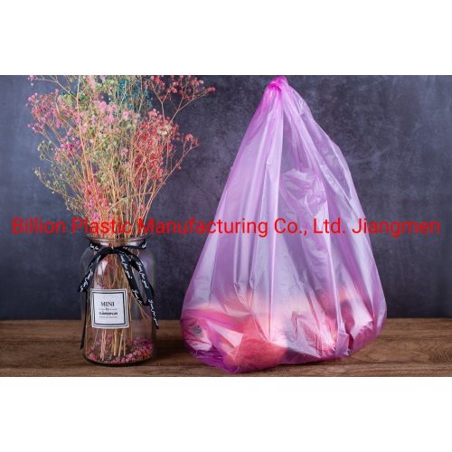 Laminated Plastic Food Vegetables Fruit Vest Packing Bag