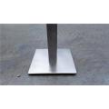 Base tavolo in acciaio da 400x400xh720mm Stainles