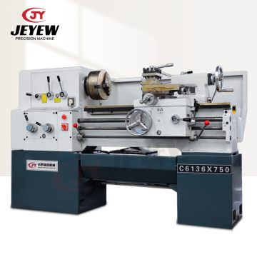 C6136 Horizontal Conventional Lathe Machine: Multifunctional Manual Lathe for Medium Duty Metal Work