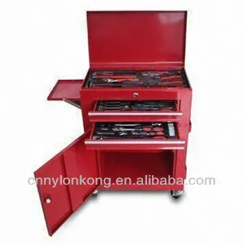 Tool Cabinet with Full 2 Extension Drawers