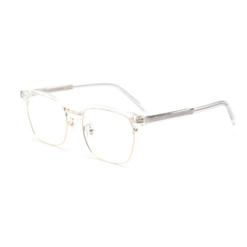 2023 Bingkai kacamata optik asetat logam baru - kacamata retro fashion unisex