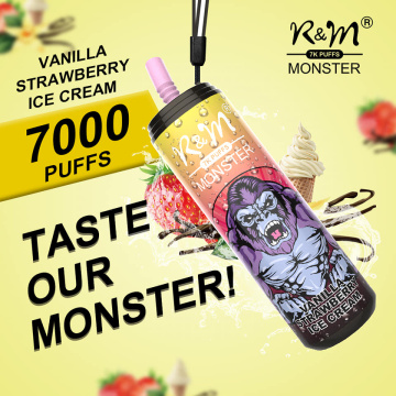 R&amp;M Monster Disposable Vape 7000 Shot