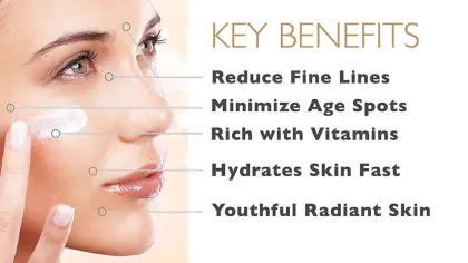 24K Gold Face Anti-Aging Cream - Korean Whiting Skin Cosmetics Private Label