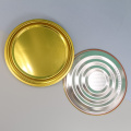 Round Shape Tin Cans Components Lid Ring Bottom